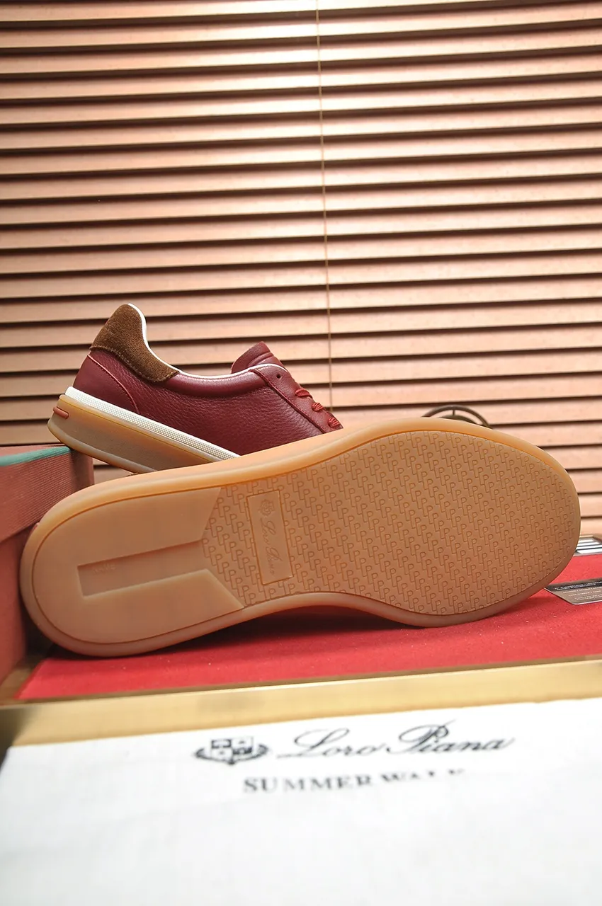Men's men's shoes 💰540💶【𝐥𝐨𝐫𝐨 𝐏𝐢𝐚𝐧𝐚】lp classic loafers, an Italian treasure brand, the only brand that can match Hermès! Only after wearing it do we realize that we cannot let down our feet. The upper is imported cashmere, the lining of water-dyed cowhide ➕ the cowhide feet, the official original glass rubber outsole, and the pendant. Exclusive original packaging (tag ➕ brand paper ➕ outer box ➕ hand bag) code number: 38-45